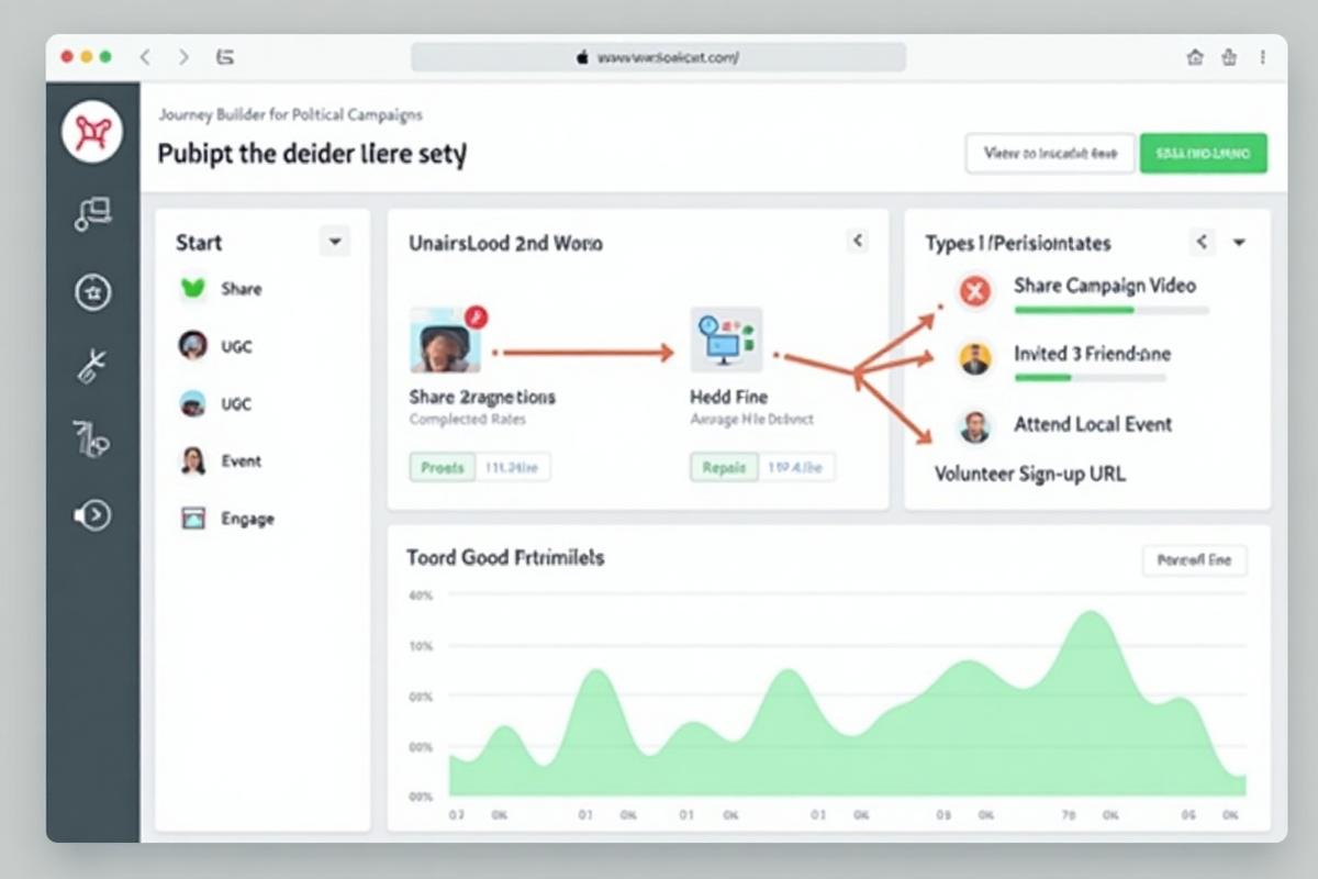 Journey Builder - Design personalized supporter journeys